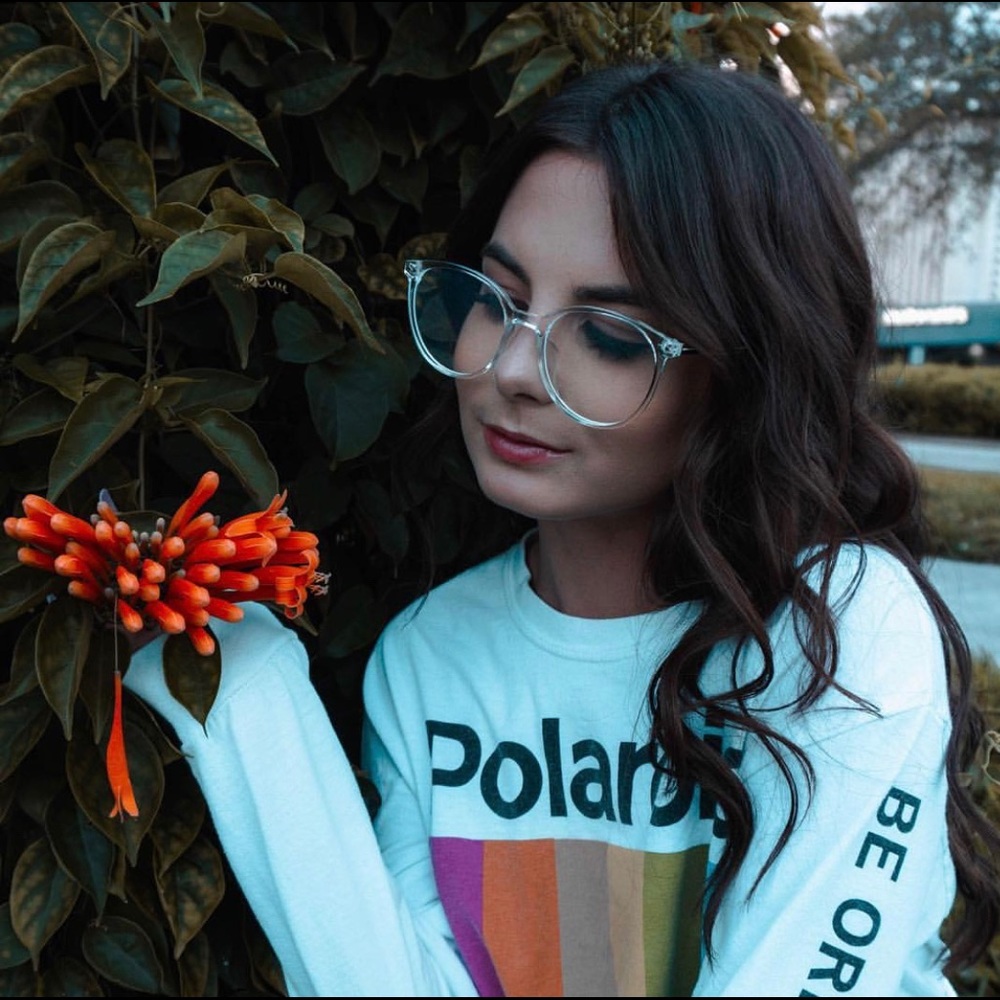 Clear Framed Blue Light Blocking Glasses w/ Case!!